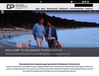 delawareperiodontics.com screenshot