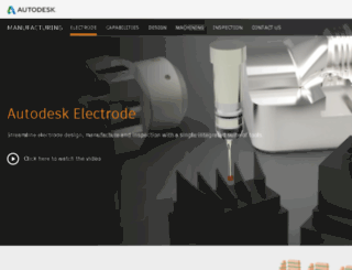 delcam-electrode.com screenshot
