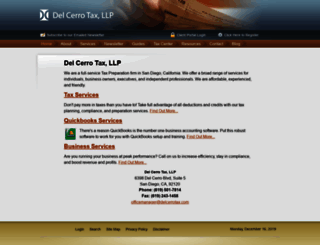 delcerrotax.com screenshot