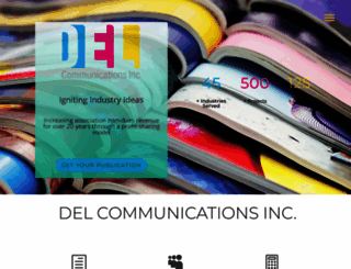 delcommunications.com screenshot