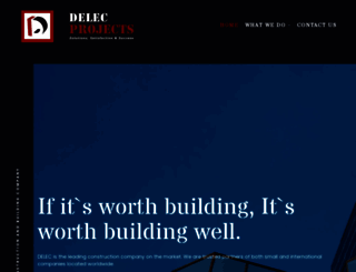 delec.com.au screenshot
