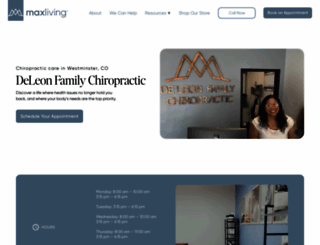 deleonchiro.com screenshot