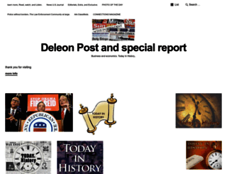 deleonpost.wordpress.com screenshot