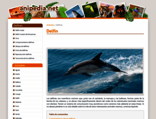 delfines.anipedia.net screenshot