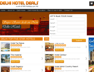 delhi-hotel-deals.com screenshot