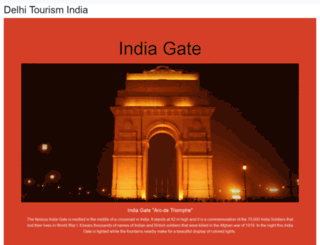 delhi-tourism-india.com screenshot
