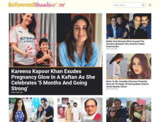 delhi.bollywoodshaadis.com screenshot