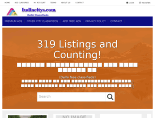 delhi.indiacitys.com screenshot