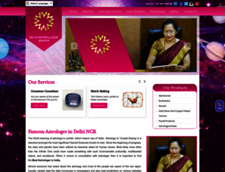 delhiastrologershashi.com screenshot