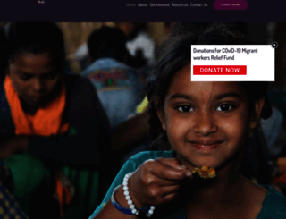 delhifoodbanking.org screenshot