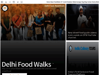 delhifoodwalks.com screenshot