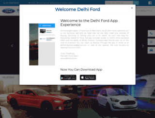 delhiford.com screenshot