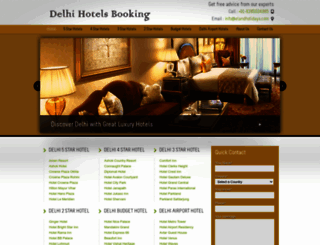 delhihotels-booking.com screenshot