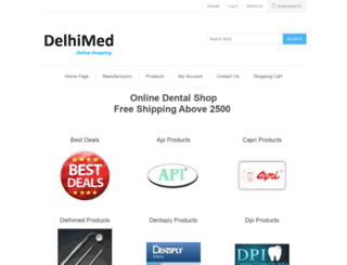 delhimed.com screenshot