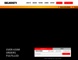 delhivery-track.delhivery.com screenshot