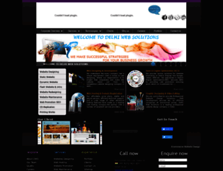 delhiwebsolutions.com screenshot
