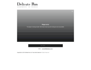 delicaterun.com screenshot