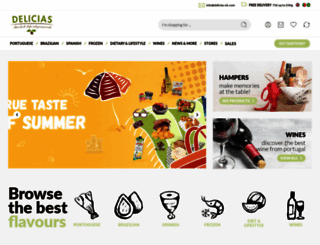 delicias-uk.com screenshot