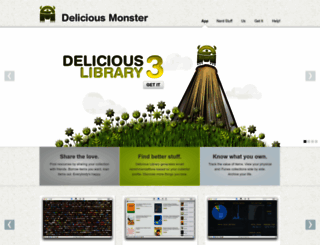 delicious-monster.com screenshot
