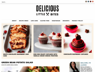 deliciouslittlebites.com screenshot