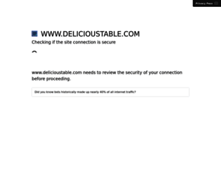 delicioustable.com screenshot