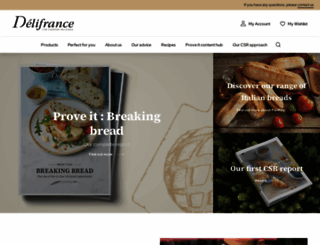 delifrance.co.uk screenshot