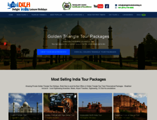 delightindialeisureholidays.com screenshot