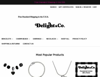 delightjewelry.com screenshot