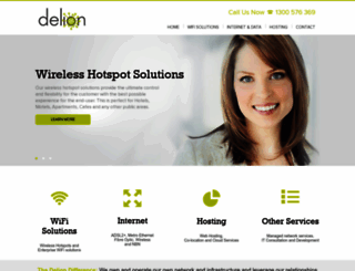 delion.com.au screenshot