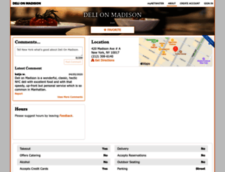 delionmadison.netwaiter.com screenshot