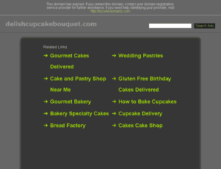 delishcupcakebouquet.com screenshot