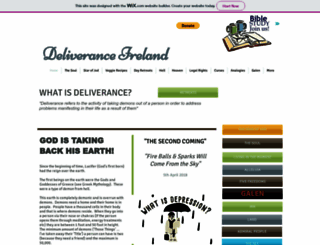 deliveranceireland.com screenshot
