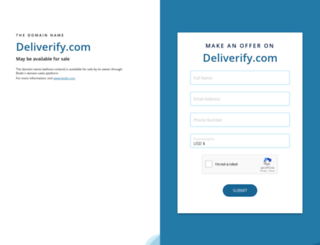 deliverify.com screenshot