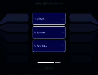 deliverphonebooks.com screenshot