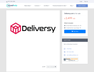 deliversy.com screenshot