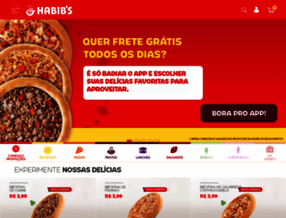 deliveryhabibs.com.br screenshot