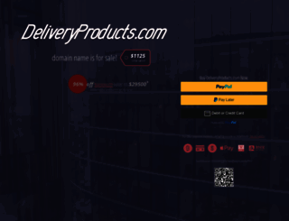 deliveryproducts.com screenshot