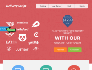 deliveryscript.com screenshot