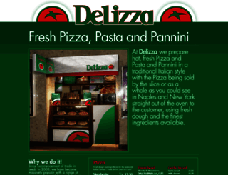 delizza.co.uk screenshot