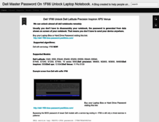 dell-1f66-bios-password.blogspot.com screenshot