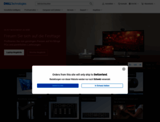dell.ch screenshot