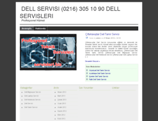 dell.servisleri.biz screenshot