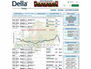 della.lt screenshot