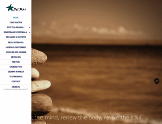 delmarmedspa.ro screenshot