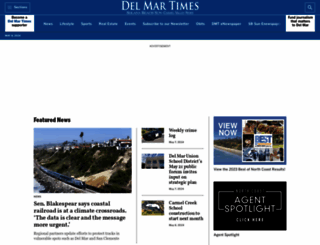 delmartimes.net screenshot