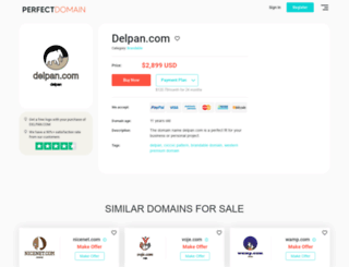 delpan.com screenshot