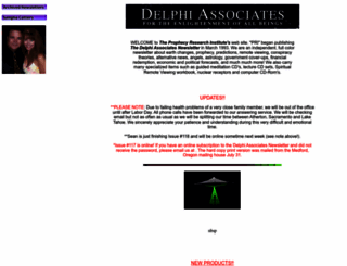 delphiassociates.org screenshot
