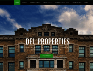 delpropertieskc.com screenshot