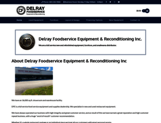 delrayfoodservice.com screenshot