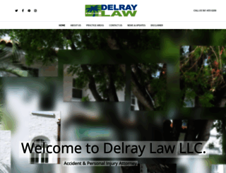 delraylawllc.com screenshot